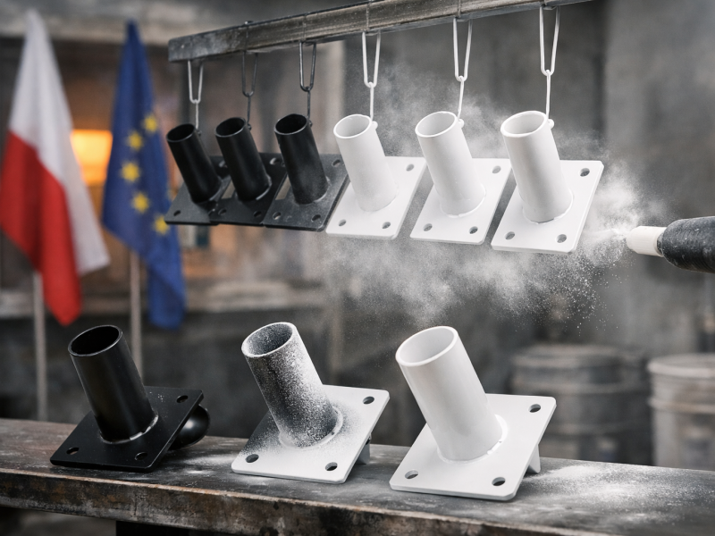 Farba proszkowa do Uchwytów do Flag